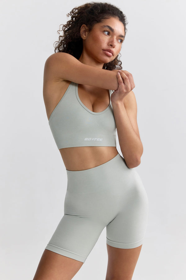 Sis İçinde Lüks Yüksek Bel Biker Şortunu Tanımlayın