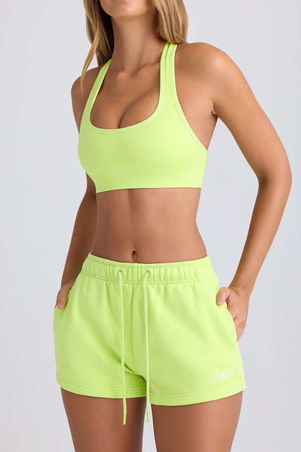 Key Lime Orta Bel Sweat Şort