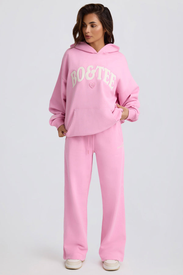 Bebek Pembesi Oversize Kapüşonlu Üst