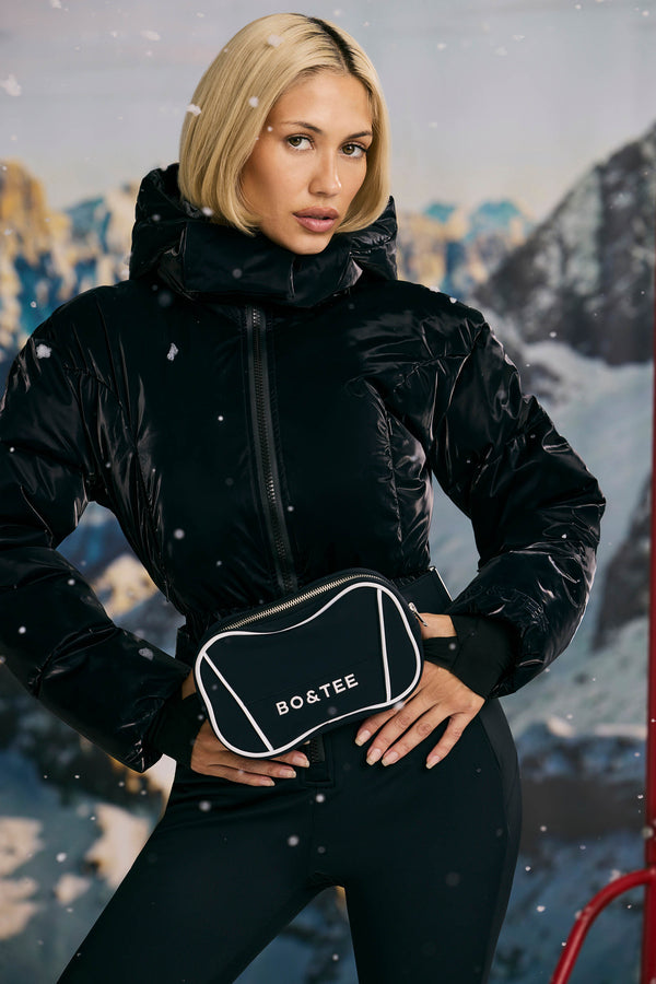 Siyah Su Geçirmez Çok Yönlü Çanta